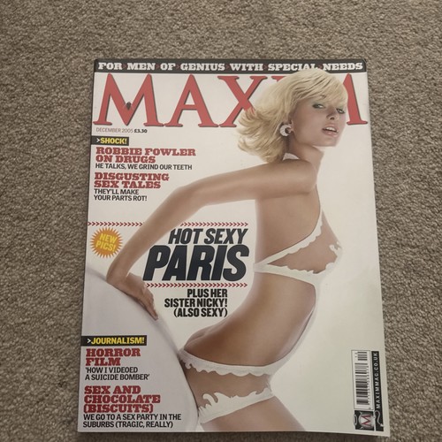 Maxim magazine issue 128 - maxim,
