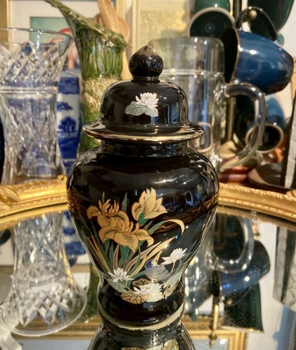 Vintage japanese black otagiri - black,