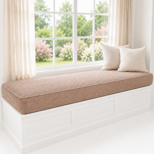 Custom size corduroy bench - custom,