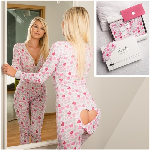Sexy fitted pajama - pajama, open