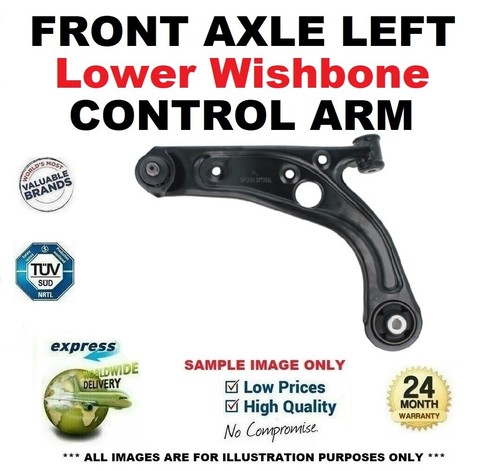 Front axle left lower - front,