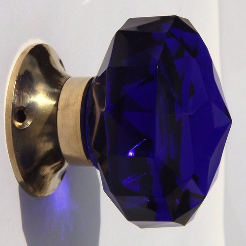 Door knobs cobalt - door,