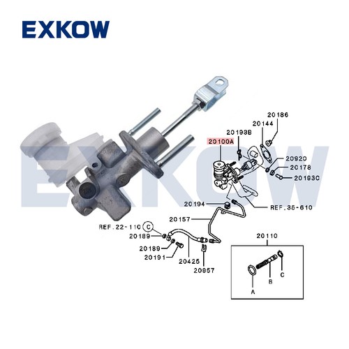 Clutch master cylinder for - clutch,