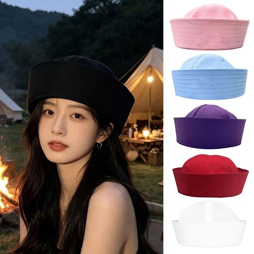 Cotton sailor hat - soft, beret