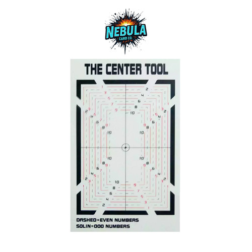 Card centering tool - card, tcg
