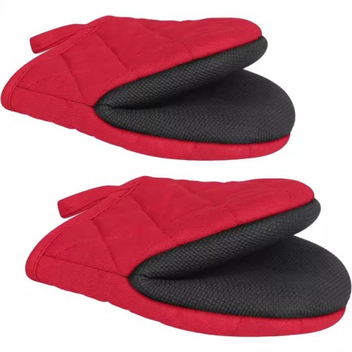 1pair short oven gloves - 1pair,