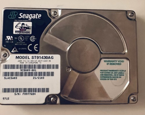 Seagate marathon series - seagate, 1449mb