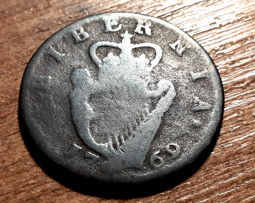 George iii irish - irish, halfpenny