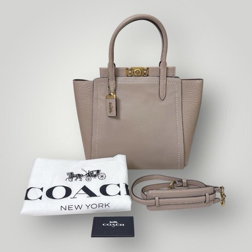 Coach leather handbag - coach, shoulder
