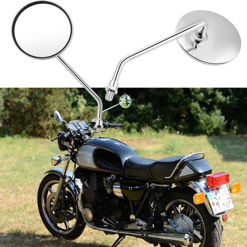Chrome round motorcycle - chrome,