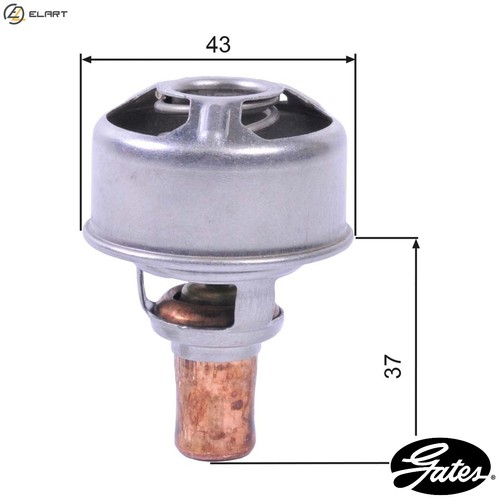 Thermostat coolant th01483 for - thermostat,