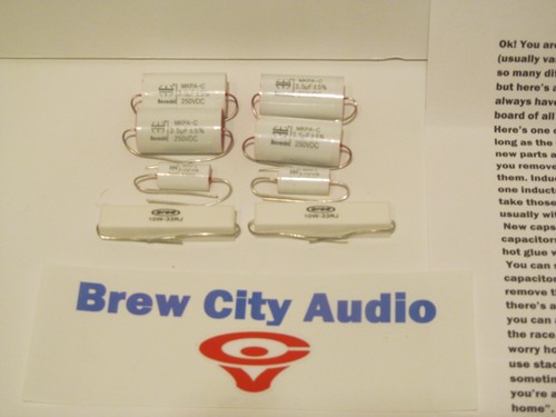 Capacitor recap cap kit - capacitor,