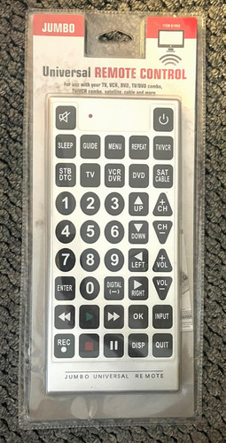 Giant jumbo universal remote - giant,