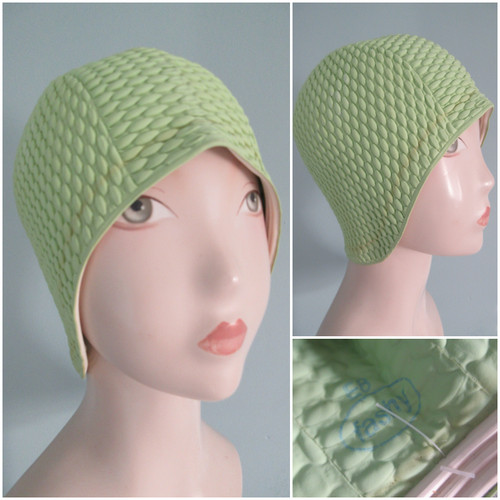 Vintage swimming cap 1980s - vintage,
