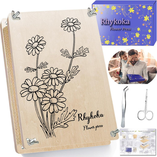 Large flower press kit for - large,