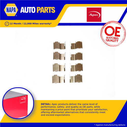 Brake pad fitting kit fits - pad,
