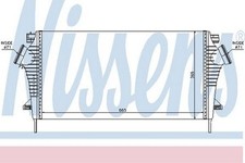 Nissens intercooler for saab - nissens,