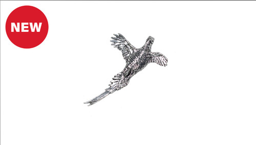 Bisley pewter lapel pin - pin, badge