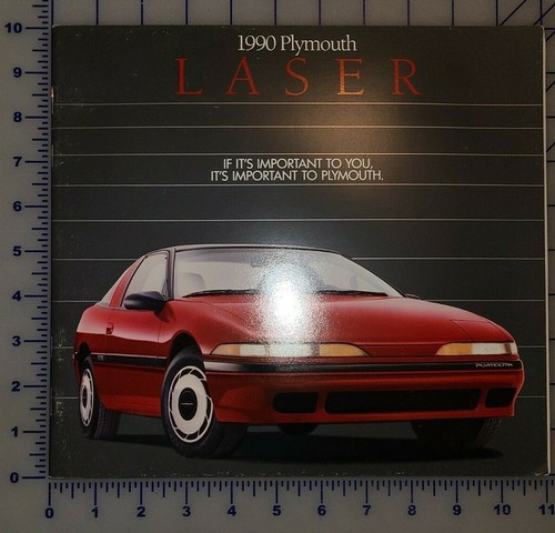 1990 plymouth laser brochure - 1990,