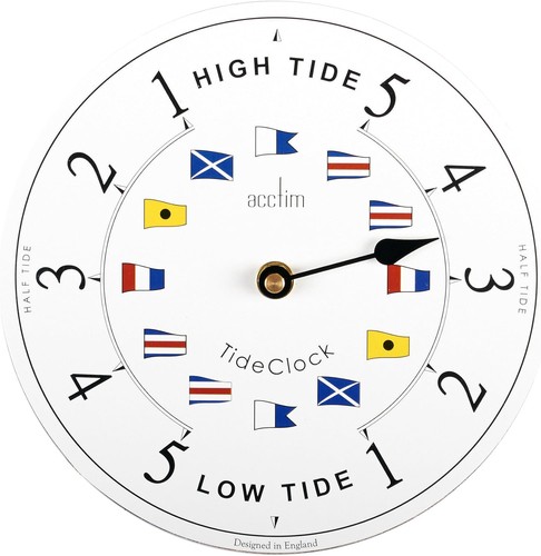 Acctim ryde tidal wall clock - tidal,