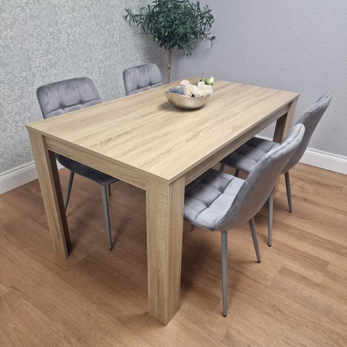 Dining table set oak - dining,