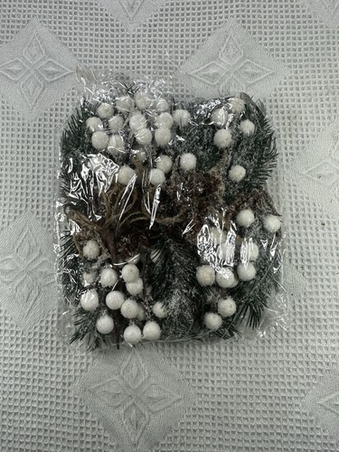 Winter frosted berry pine - winter,