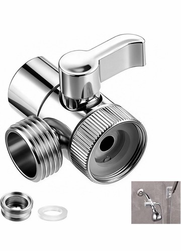 Brass diverter valve way - brass,