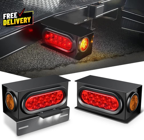 2pcs steel trailer light - steel,