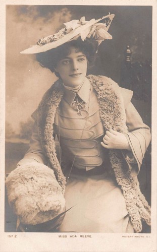 Postcard edwardian actress - -,
