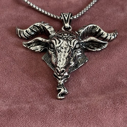 Gothic baphomet goat head - gothic,