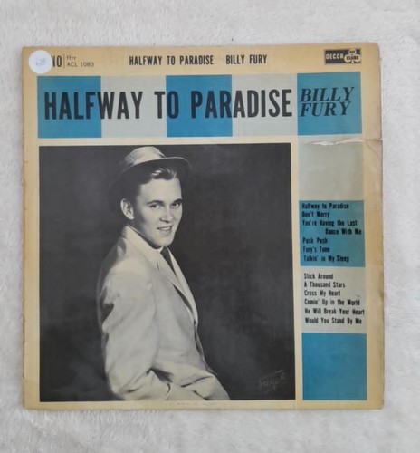 Billy fury halfway paradise - fury,