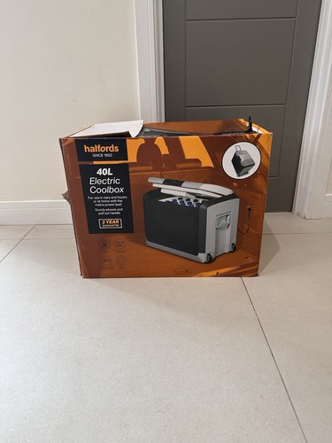 Halfords electric cool - halfords, box
