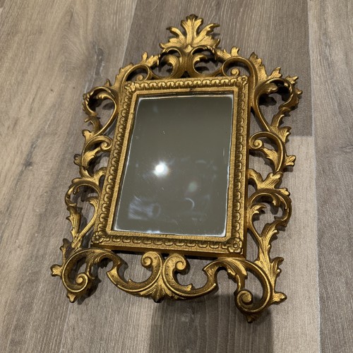 Antique gilt metal rococo - gilt,