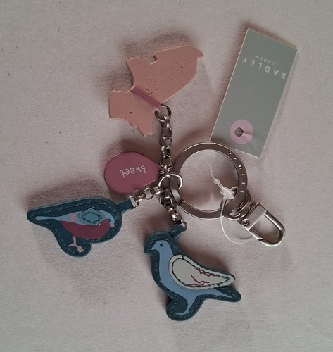Radley bag charm key ring - radley, charm/key