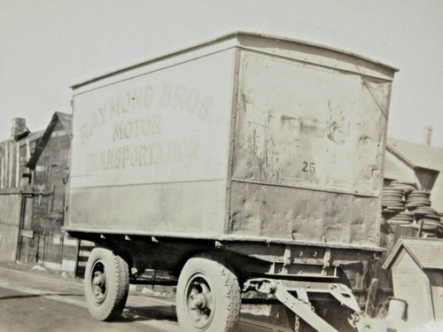 Vintage moving truck - truck, trailer