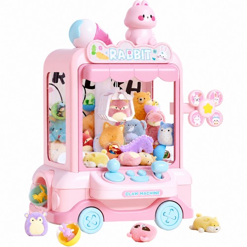 Rabbit themed claw machine - claw, toy