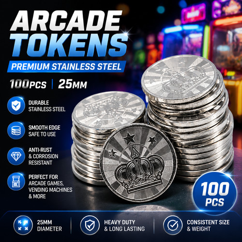 100pcs stainless steel - steel, arcade