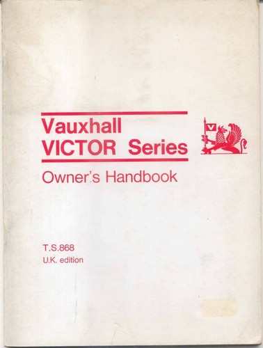 Vauxhall victor saloon 1600 - saloon,