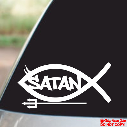 Satan fish vinyl - fish,