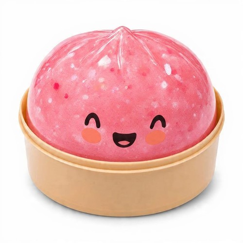 Pink squishy stress - squishy, toy