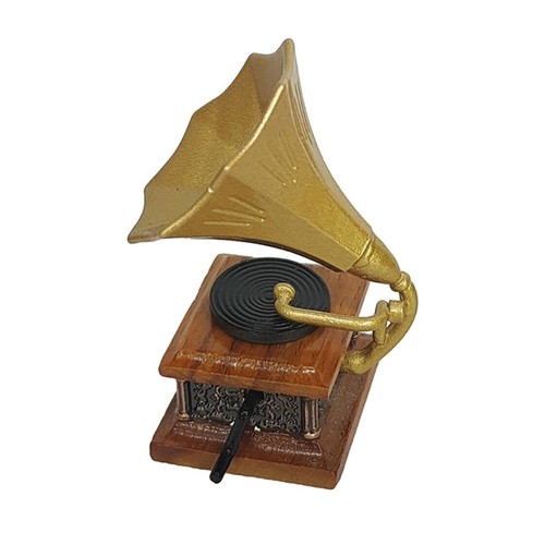 Vintage phonograph miniature - phonograph,