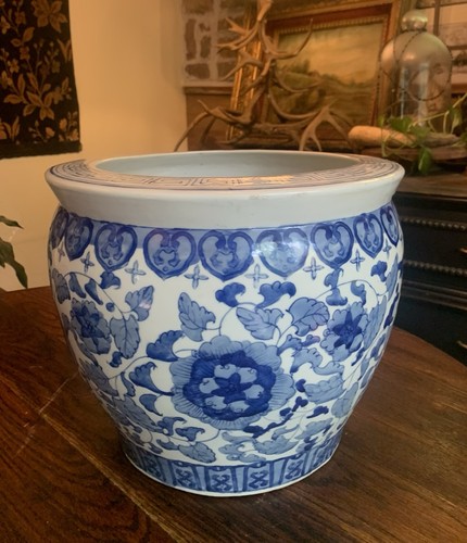 Vtg large chinese chinoiserie - large,