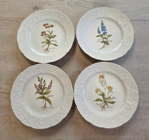 Set dansk porcelain - 4, white