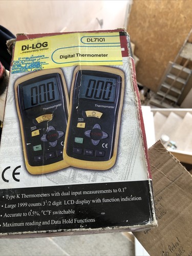Log digital thermometer - log,