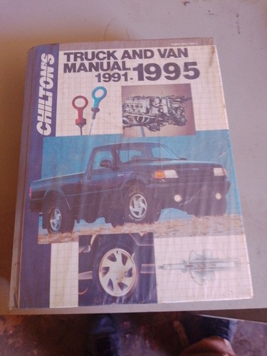 Chiltons truck and van - van, manual