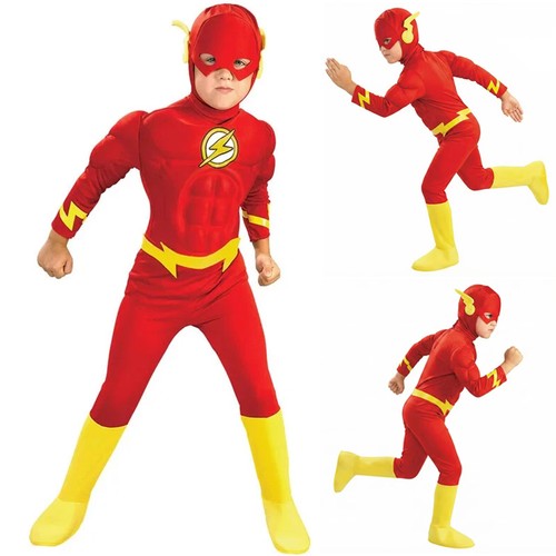 Kids the flash costume muscle - flash,