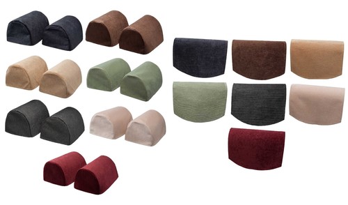 Chenille round arm caps - caps, &