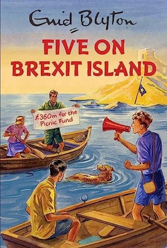 Five brexit island - island,