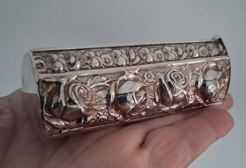 Vintage italian white metal - white,