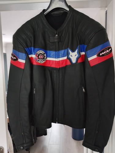 Vintage mens black leather - black,